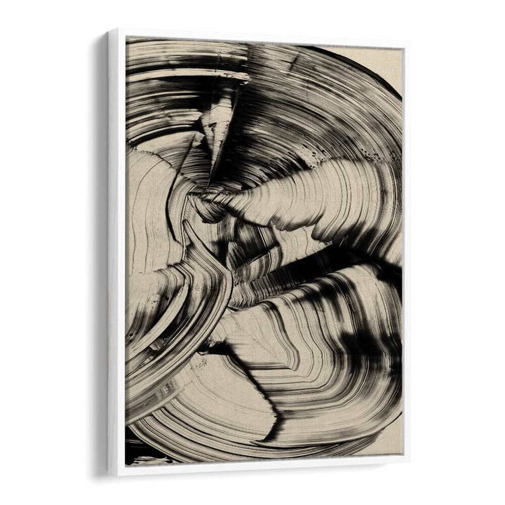 Tornado By Dan Hobday Abstract Art Abstract Paintings in White Floater Frame