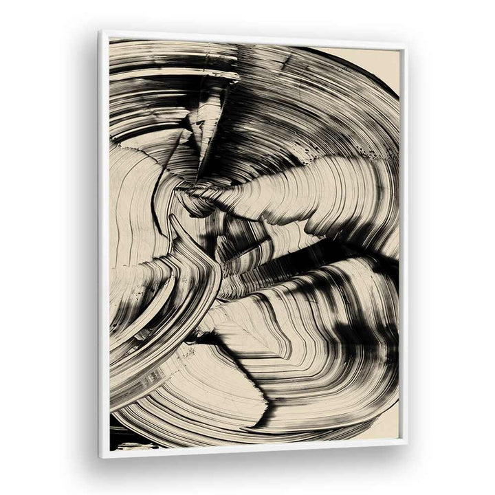 Tornado By Dan Hobday Abstract Art Abstract Paintings in White Plain Frame