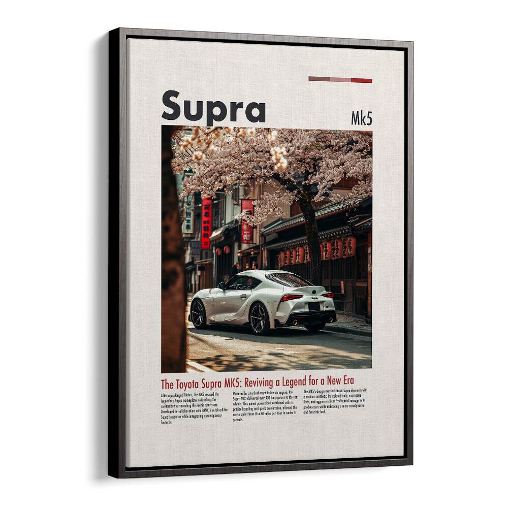 Stylish TOYOTA SUPRA MK5, CAR POSTERS featuring a sleek design, perfect for automotive enthusiasts.