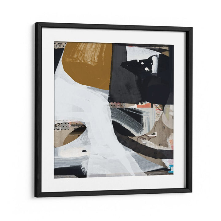 Trading By Dan Hobday Abstract Art Abstract Paintings in Black Frame With Mount