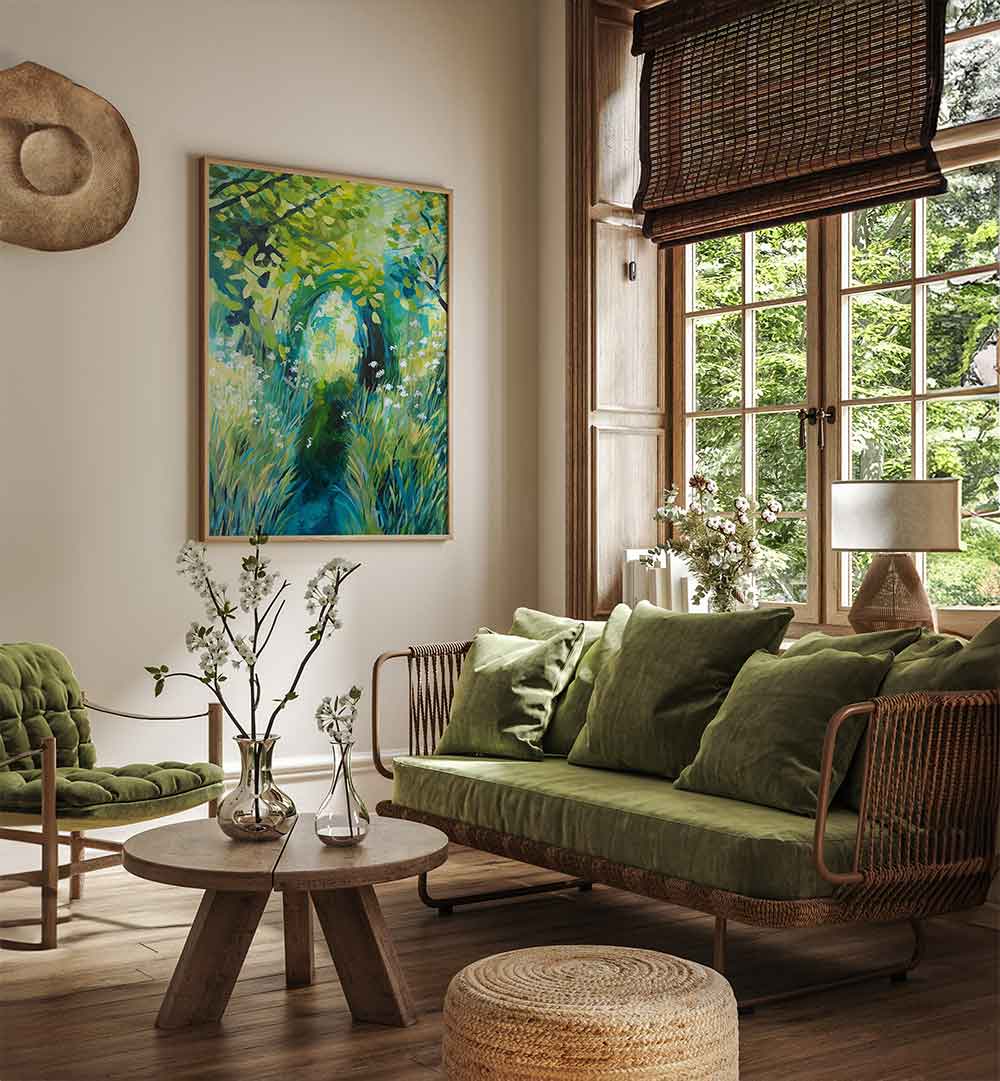 TRANSITION , FLORAL FLOWER PAINTINGS