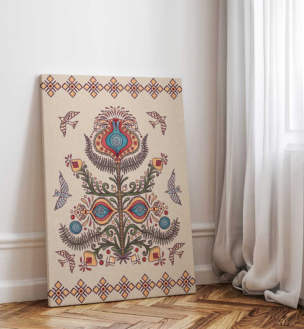 TREE OF LIFE , PATTERN ART PRINTS