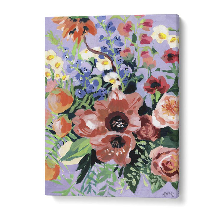 Tropical Bouqet By Ania Zwara Botanical Art Prints Floral Paintings in Gallery Wrap