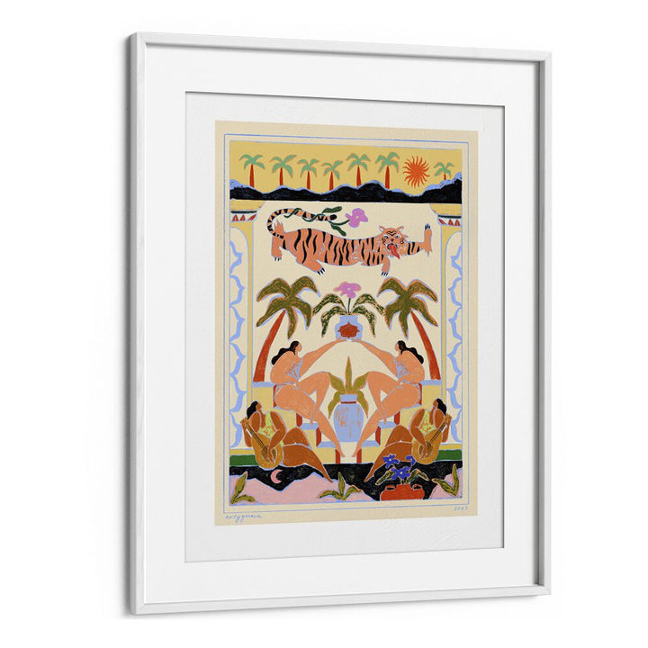 Vibrant TROPICANA, PORTRAITS wall art by Arty Guava featuring tropical themes and lively illustrations to enhance your space.