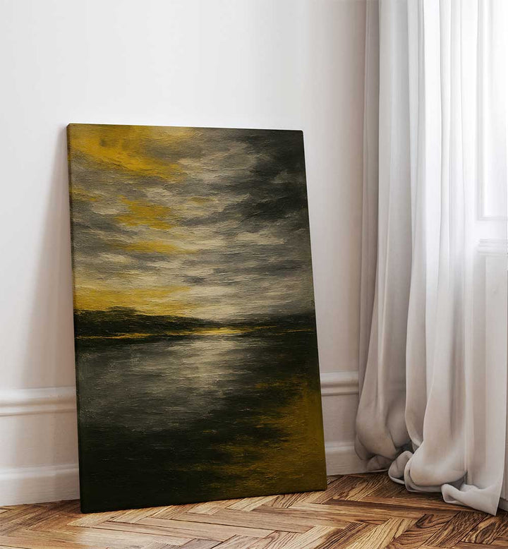 TWILIGHT DRIFT , EXPRESSIONISM PAINTINGS