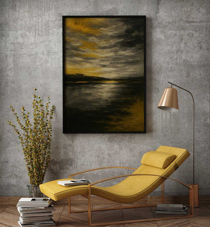 TWILIGHT DRIFT , EXPRESSIONISM PAINTINGS