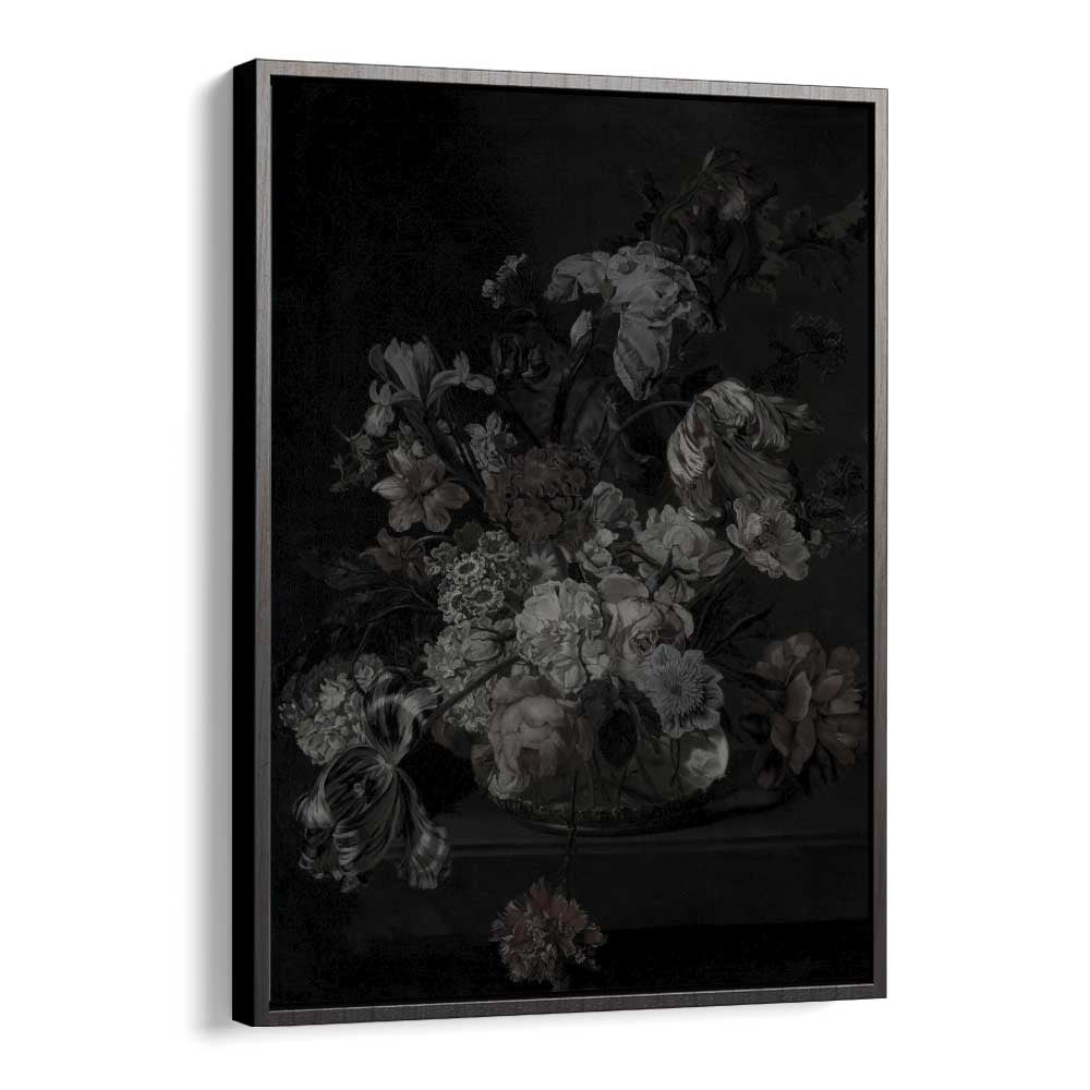 Twilight's Trellis Gothic Wall Art Prints in Black Floater Frame