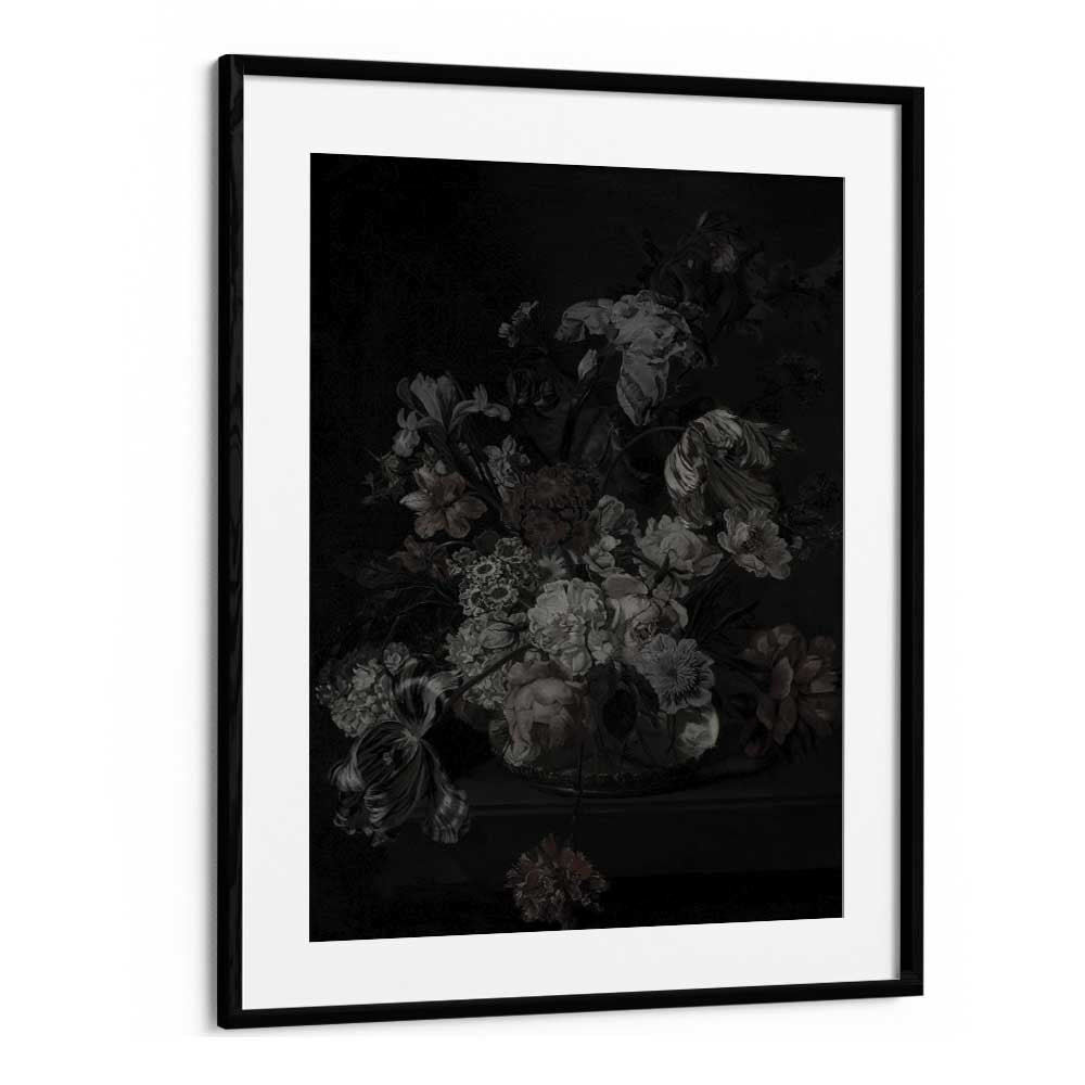 Twilight's Trellis Gothic Wall Art Prints in Black Frame With Mount