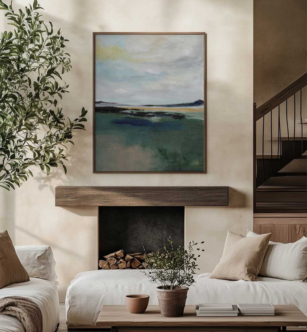 UMBER , LANDSCAPE PAINTINGS