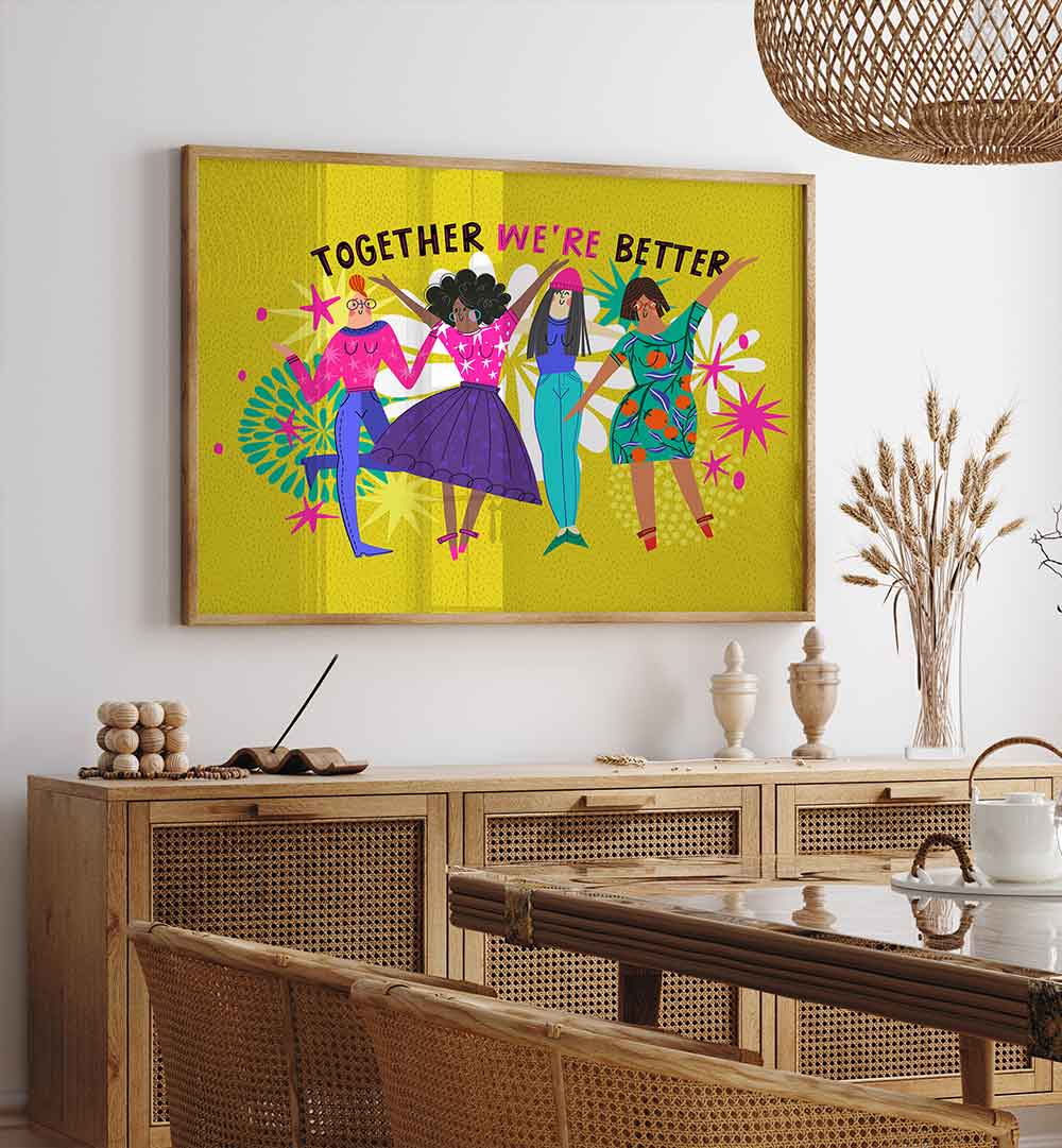 UNITY BLOSSOMS , QUOTES & TYPOGRAPHY POSTERS