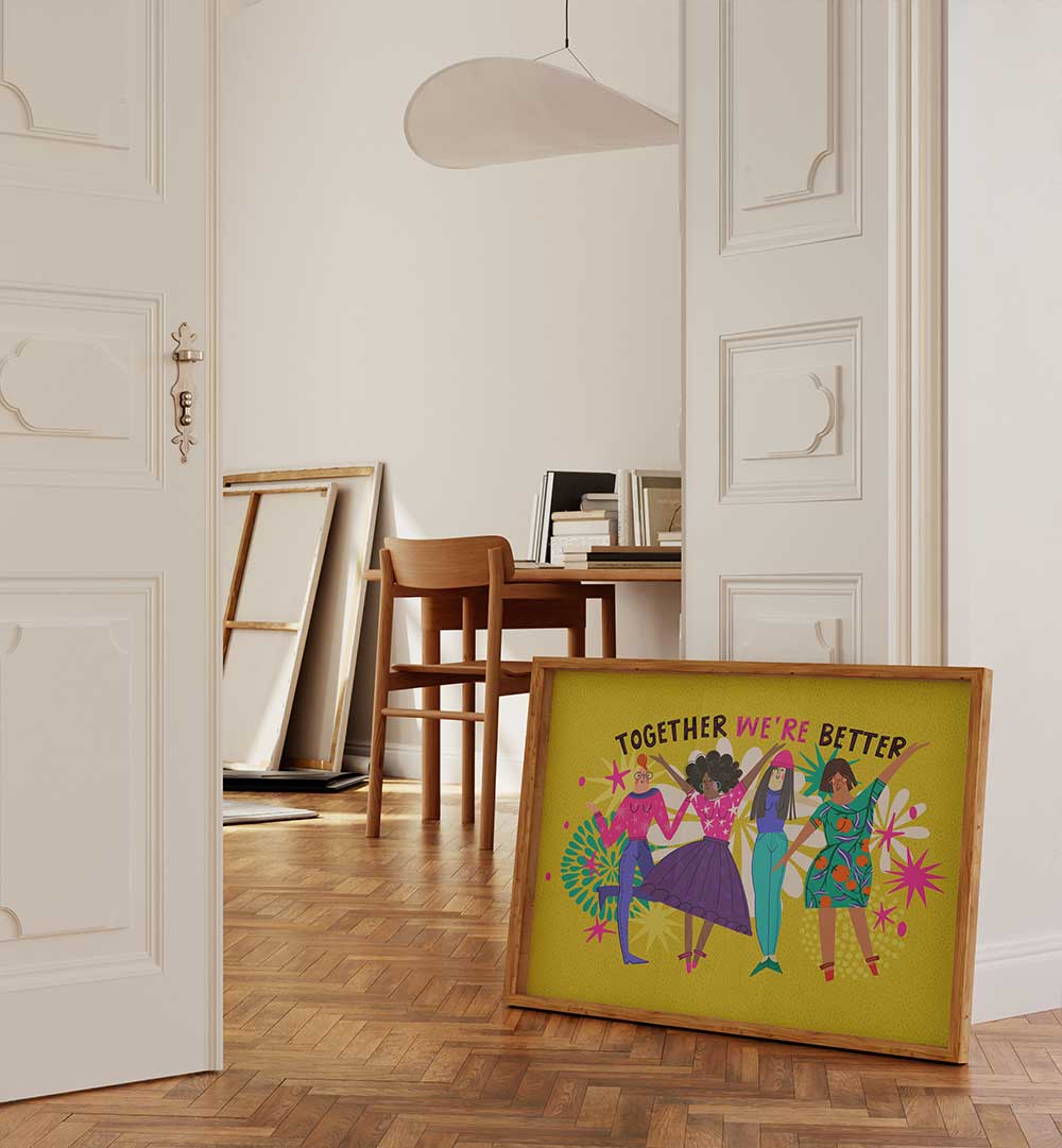 UNITY BLOSSOMS , QUOTES & TYPOGRAPHY POSTERS