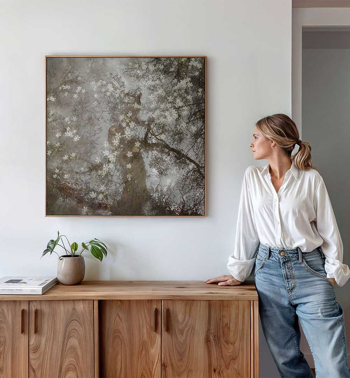 UP TO HEAVEN , FLORAL FLOWER PAINTINGS