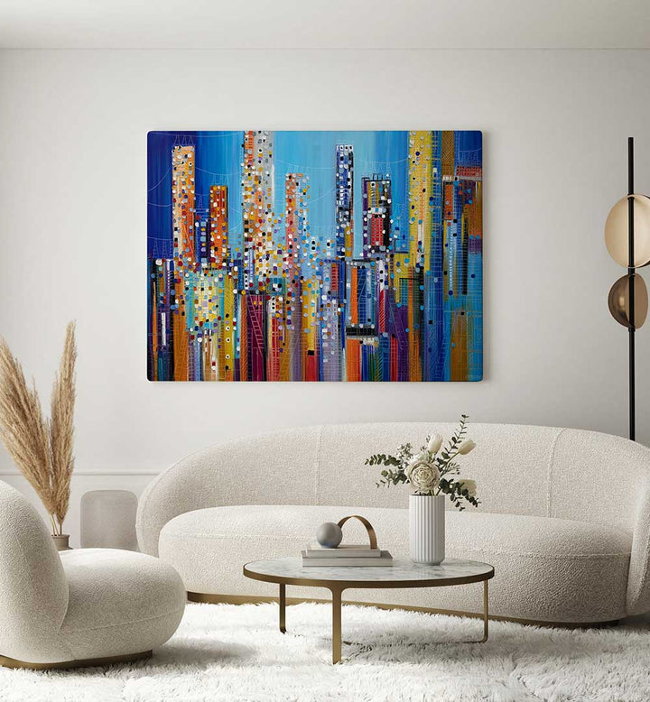 URBAN CORE , MODERN IMPRESSIONISM PAINTINGS