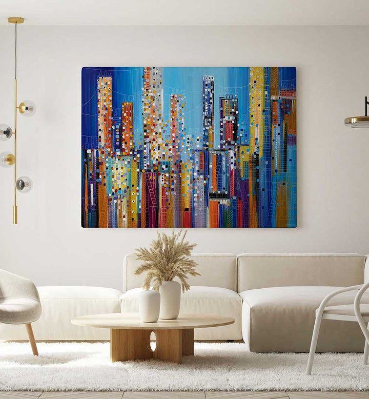 URBAN CORE , MODERN IMPRESSIONISM PAINTINGS