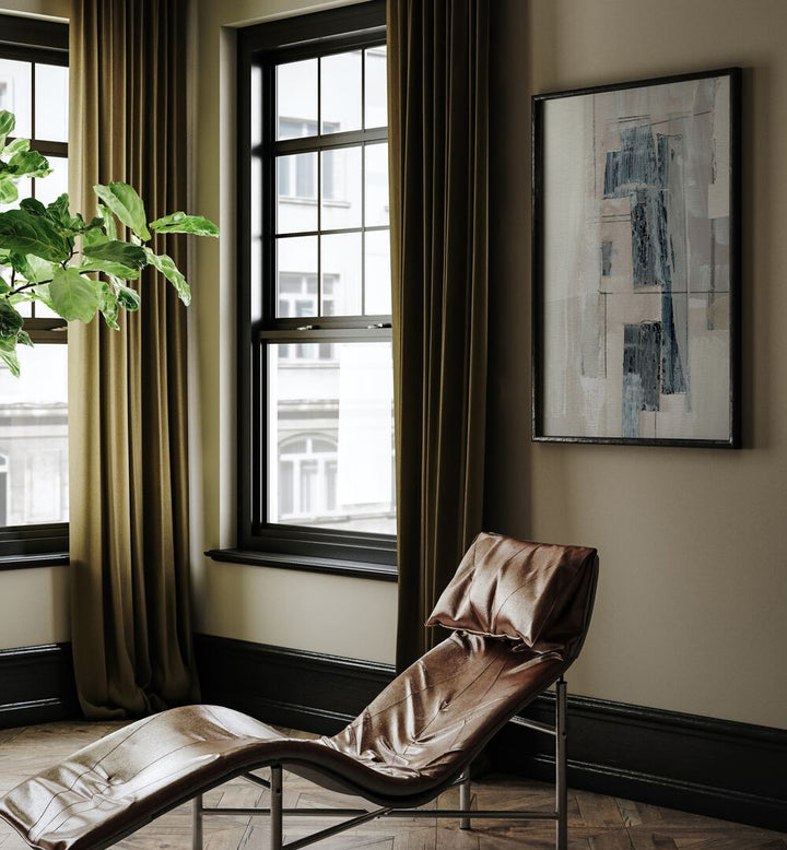 Stylish living space featuring URBAN, ABSTRACT PAINTINGS that enhance modern interiors with urban culture vibes.