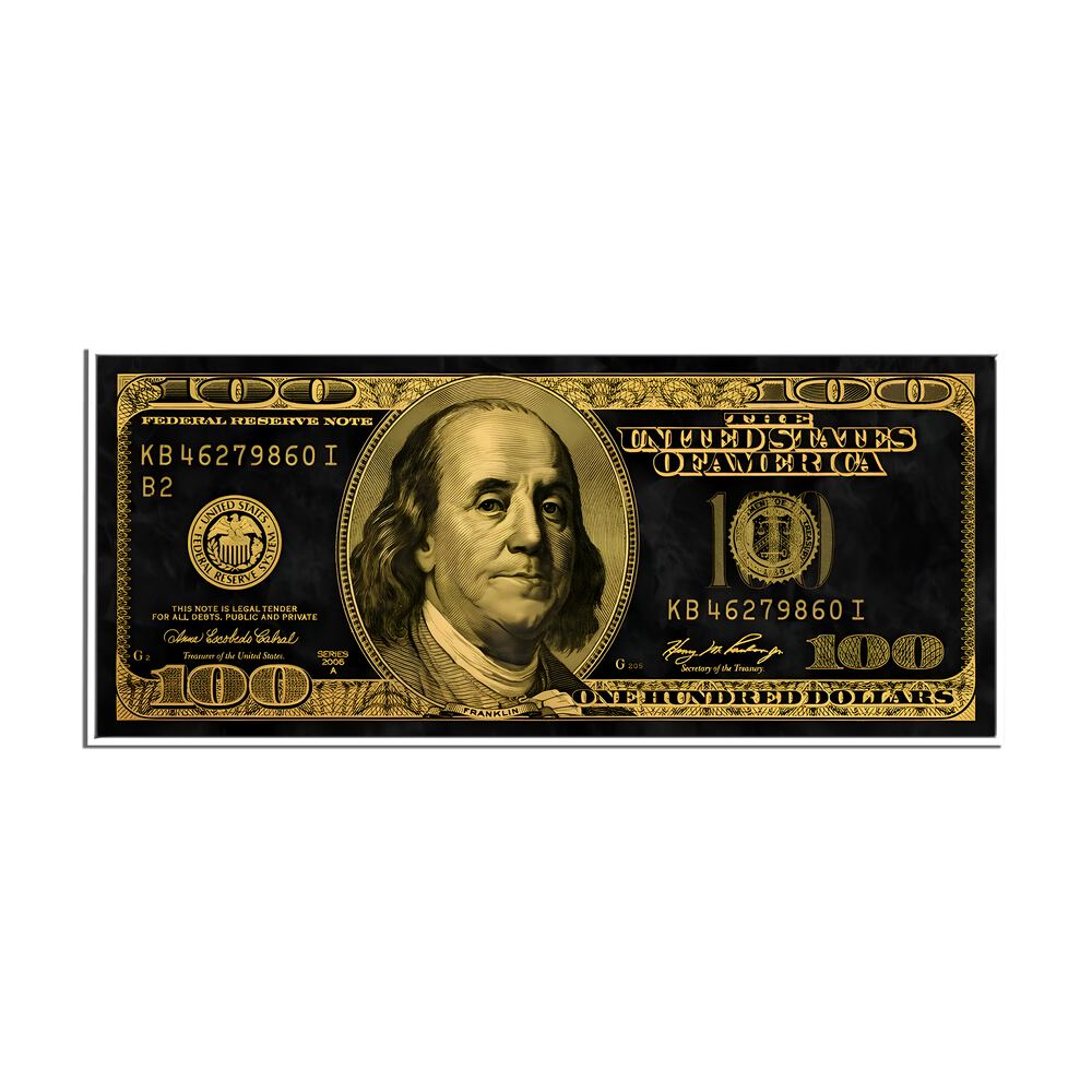 MONEY painting - US DOLLAR MONEY ART by Asianmonk