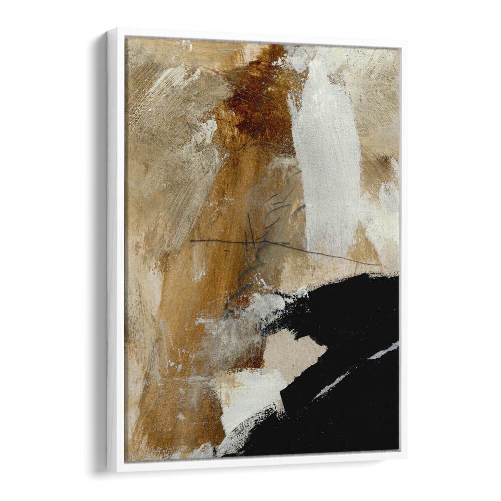 Underneath By Dan Hobday Abstract Art Abstract Paintings in White Floater Frame