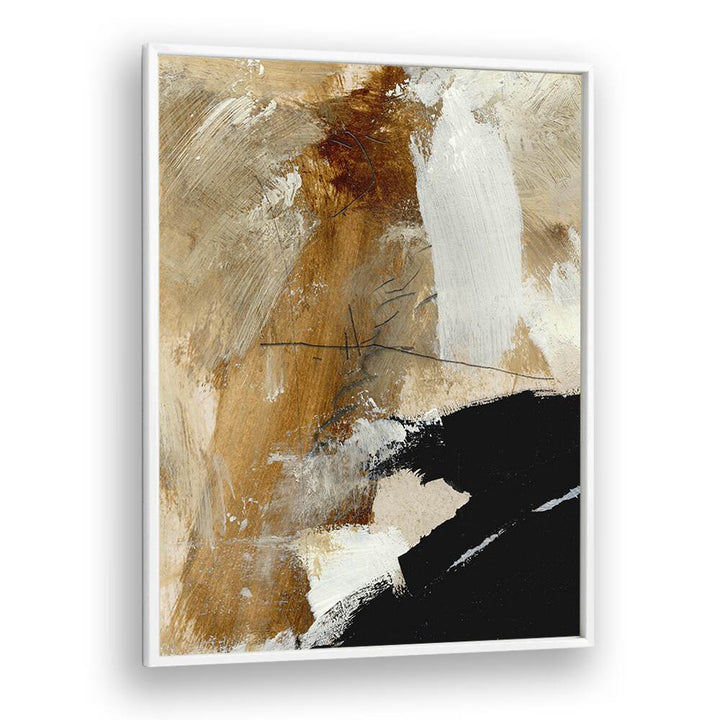 Underneath By Dan Hobday Abstract Art Abstract Paintings in White Plain Frame