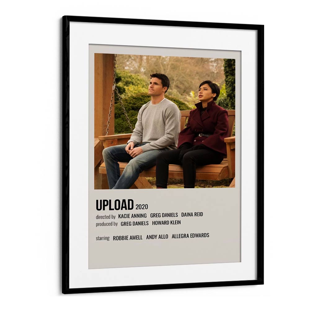 Upload 2020 Movie Posters in Black Frame With Mount