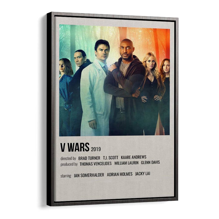 V Wars 2019 Movie Posters in Black Floater Frame