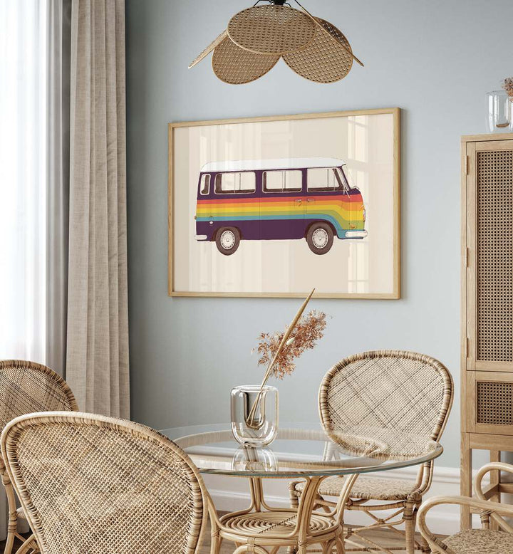 VAN RAINBOW , CAR POSTERS