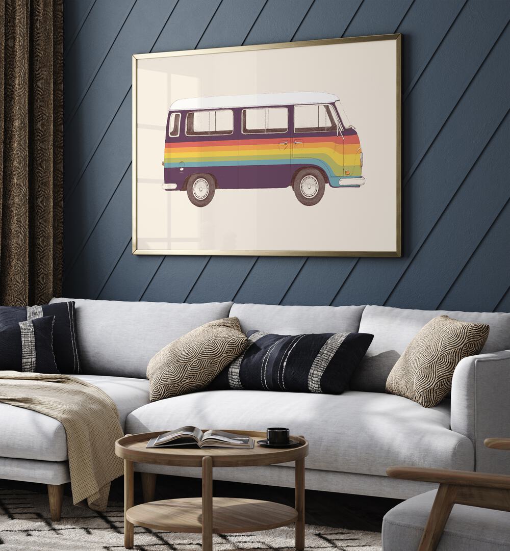 VAN RAINBOW , CAR POSTERS