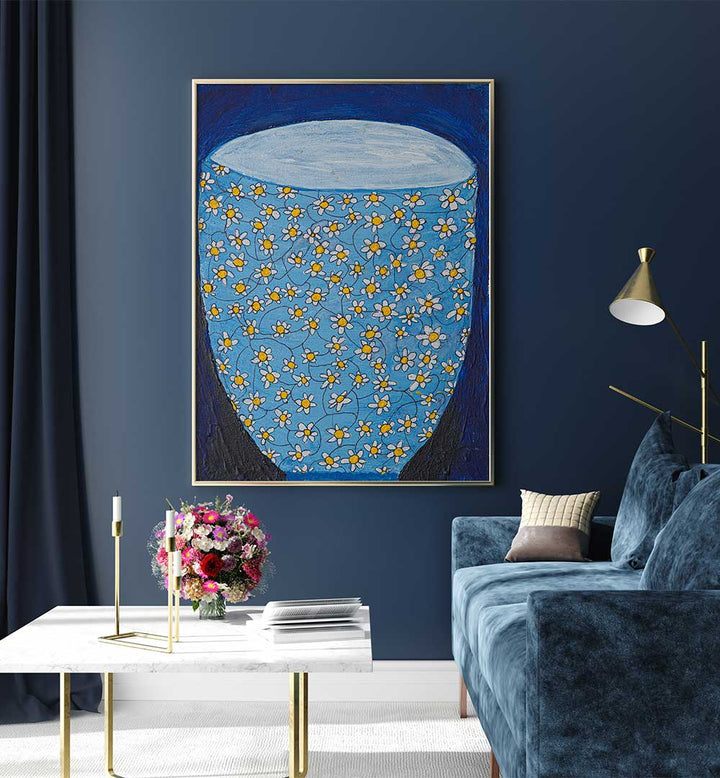 Vibrant Vase with Flowers Kitchen Posters add elegance and warmth to your culinary space. Perfect for a bright kitchen!