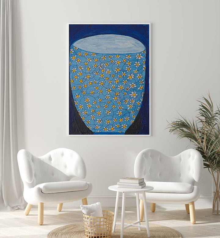 Brighten your kitchen with the vibrant Vase with Flowers Kitchen Posters, adding elegance to your culinary space.