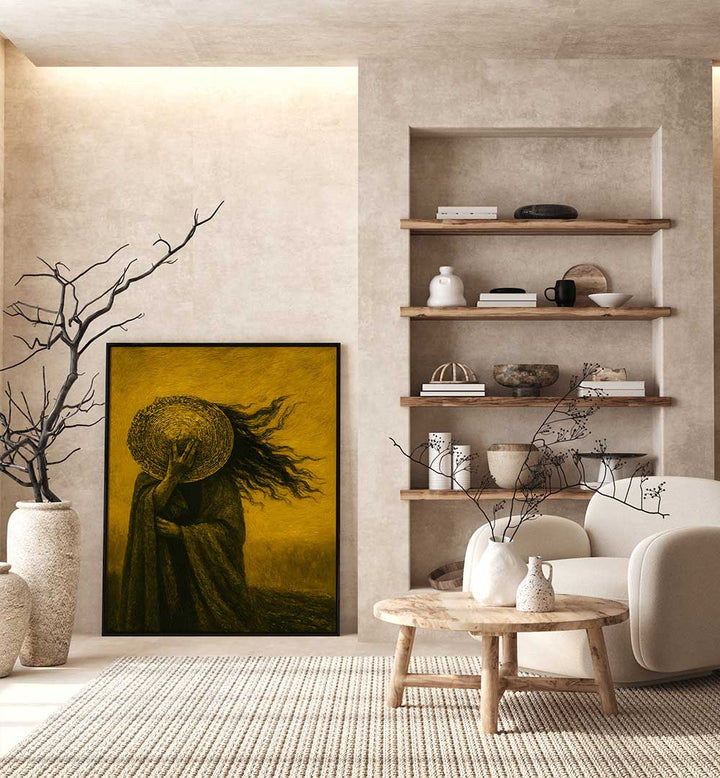 VEILED IN THE TEMPEST , EXPRESSIONISM PAINTINGS