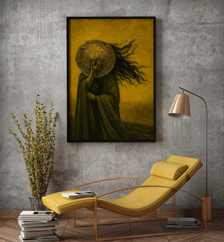 VEILED IN THE TEMPEST , EXPRESSIONISM PAINTINGS