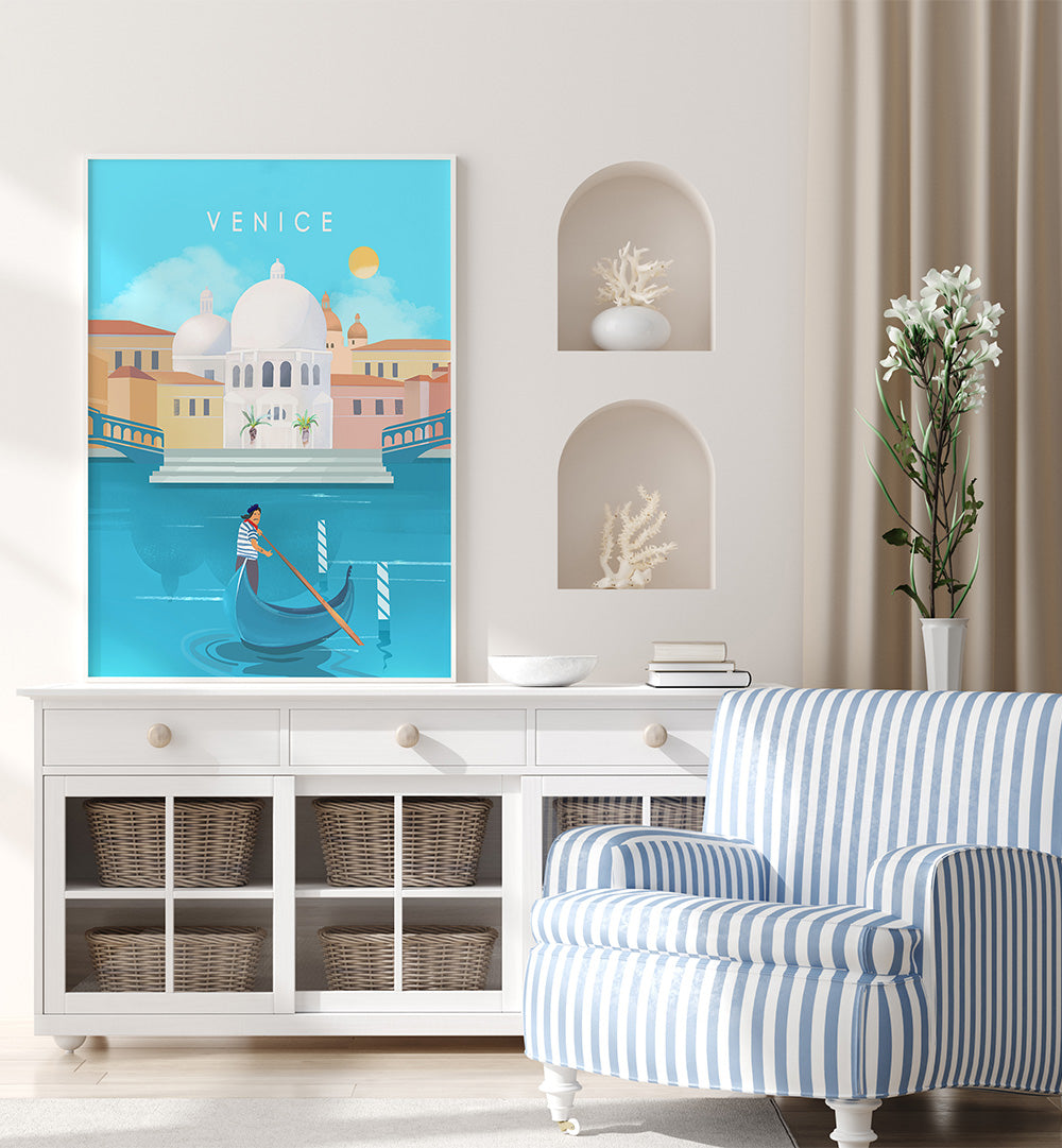 VENICE , TRAVEL POSTERS