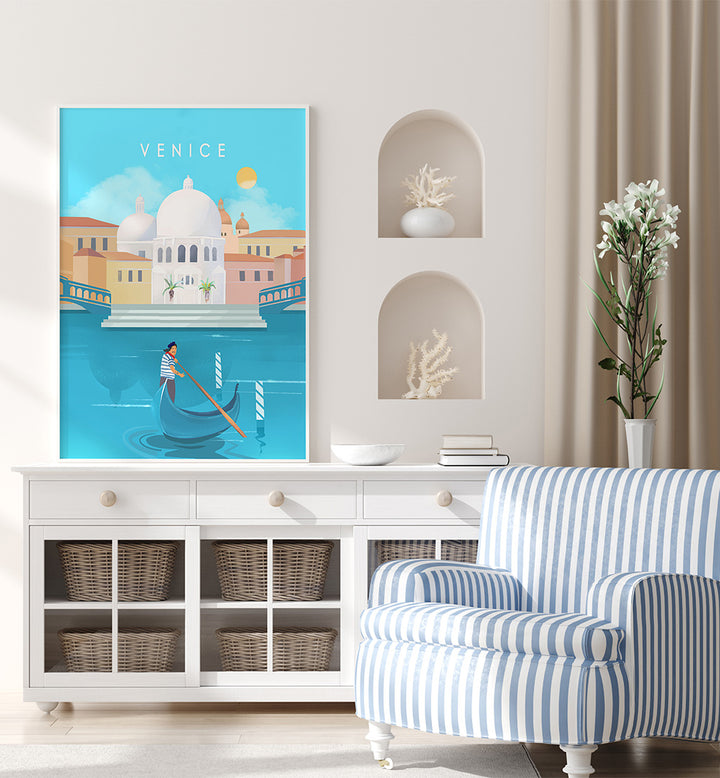 VENICE , TRAVEL POSTERS