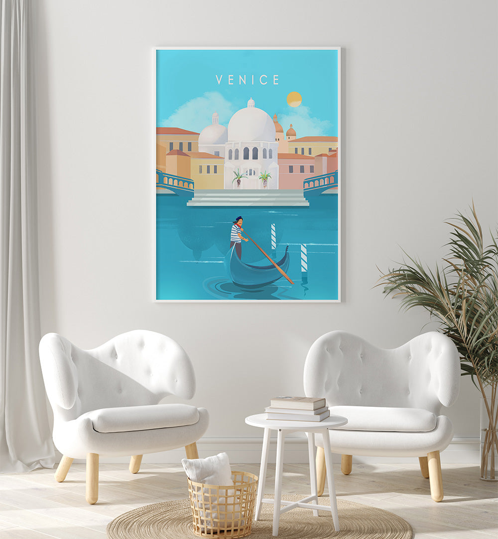 VENICE , TRAVEL POSTERS