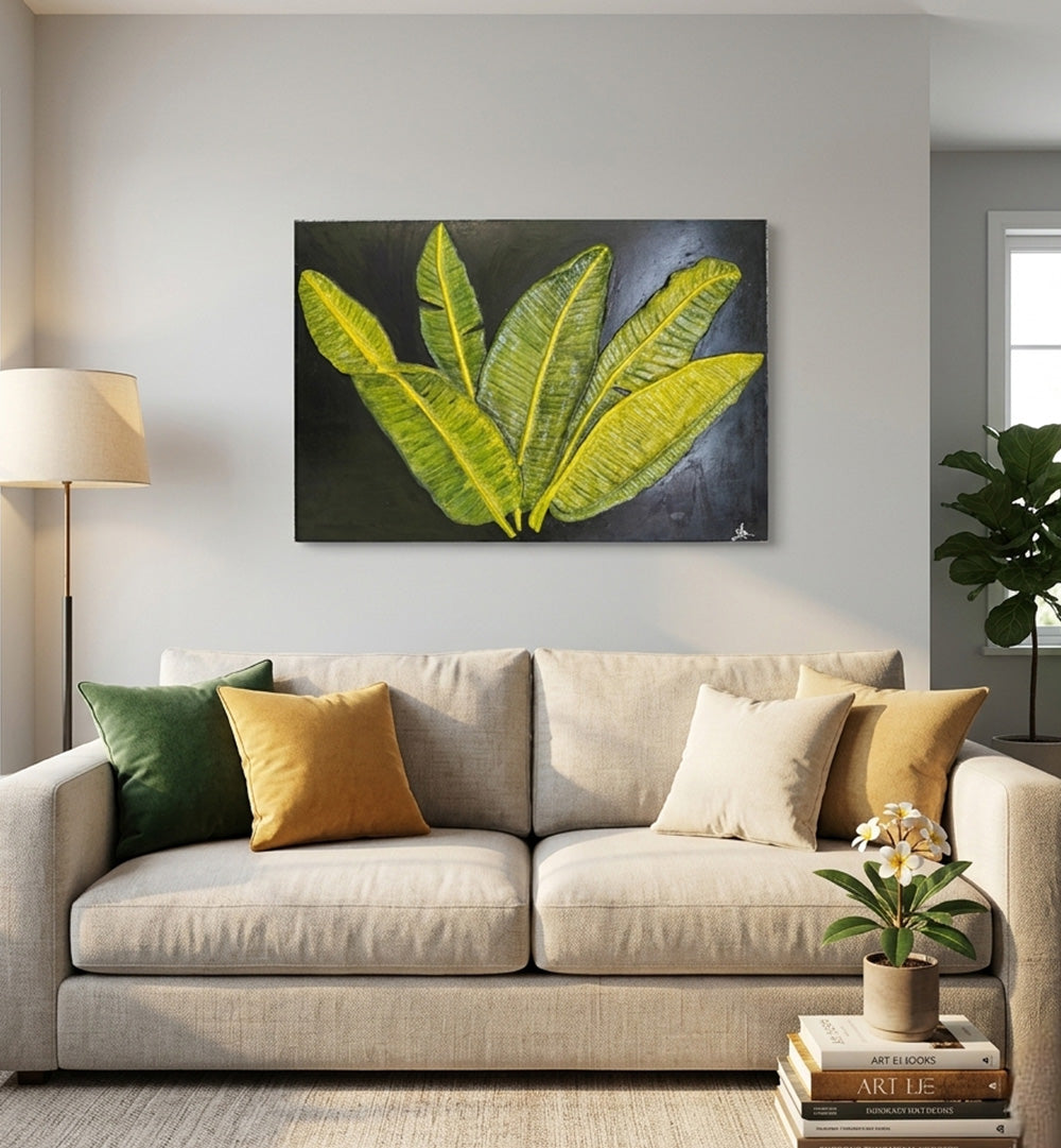 VERDANT FLOW , HANDMADE ARTWORKS