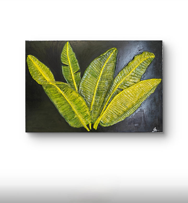 VERDANT FLOW , HANDMADE ARTWORKS