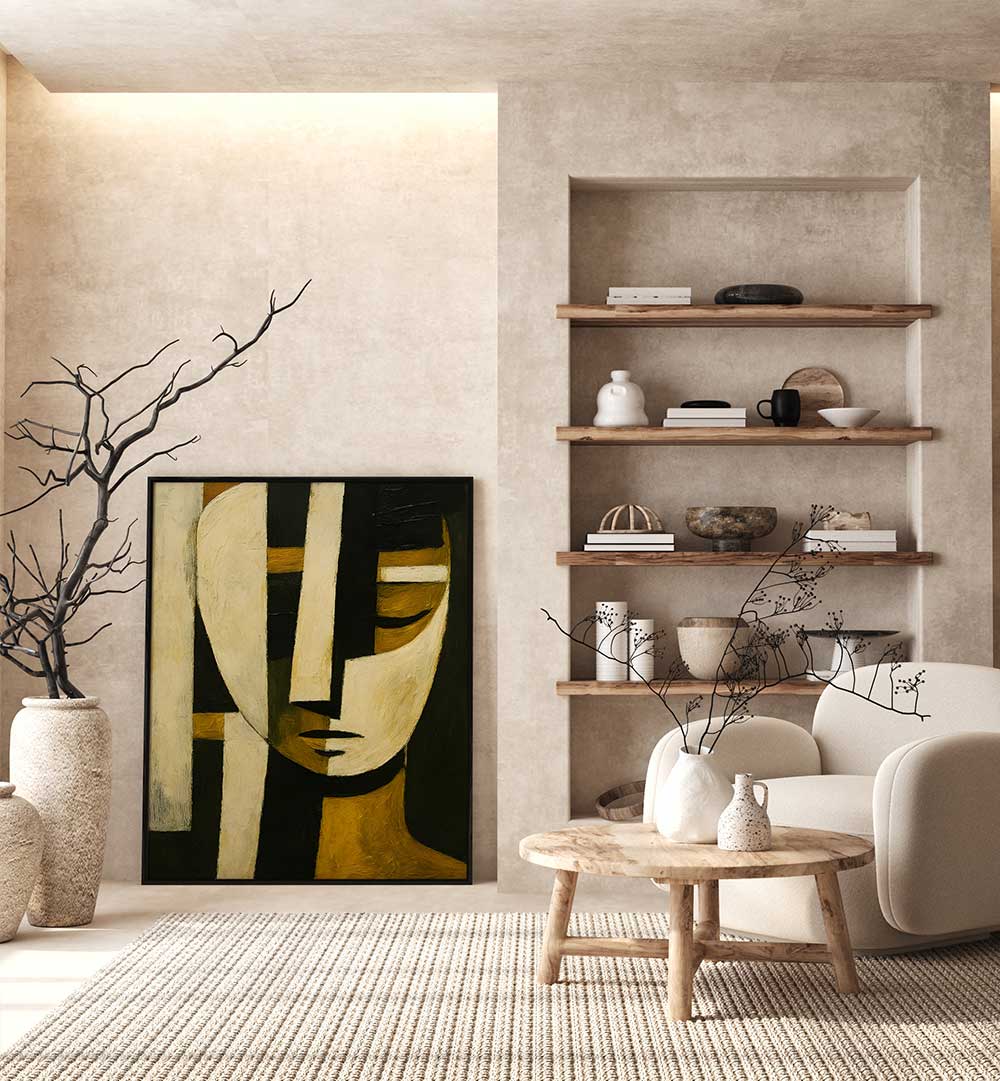 VERTICAL SILENCE , EXPRESSIONISM PAINTINGS