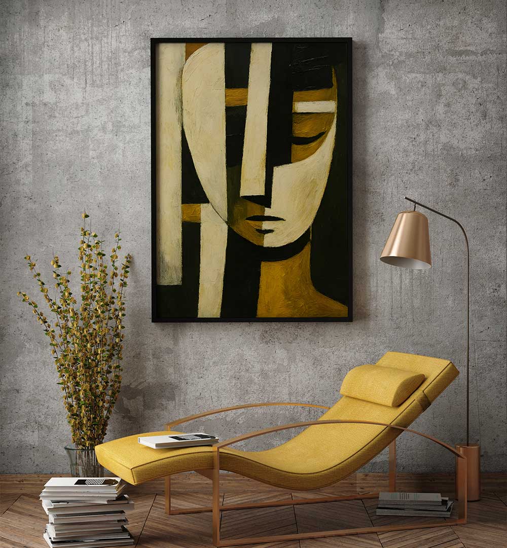 VERTICAL SILENCE , EXPRESSIONISM PAINTINGS