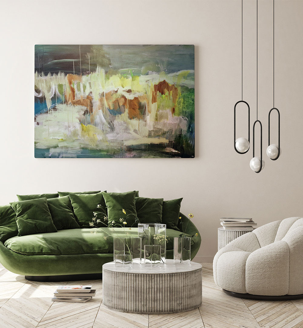 VIBRANT ABSTRACT LANDSCAPE