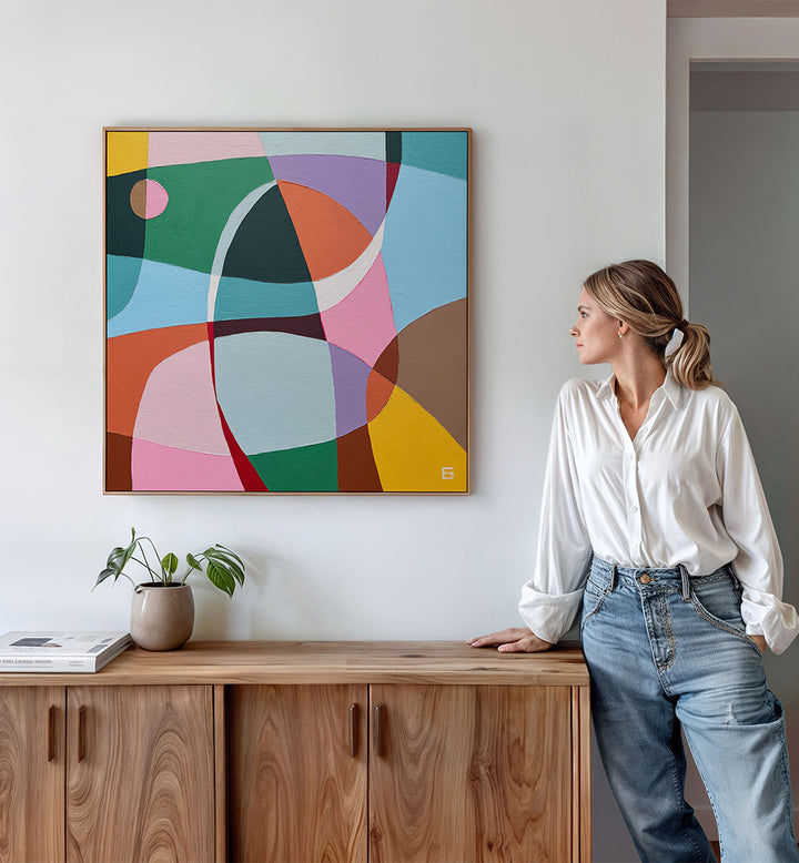 VIBRANT ABSTRACT SHAPES II