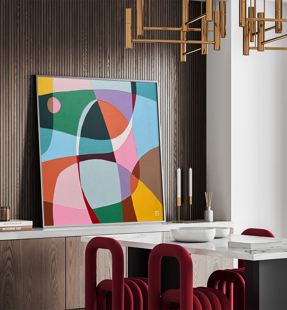 VIBRANT ABSTRACT SHAPES II