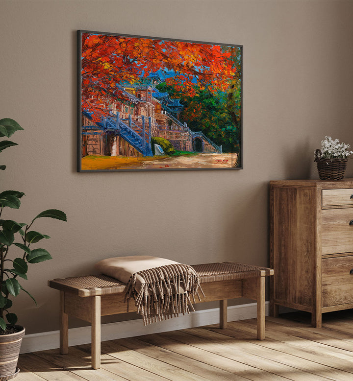 VIBRANT AUTUMN TEMPLE