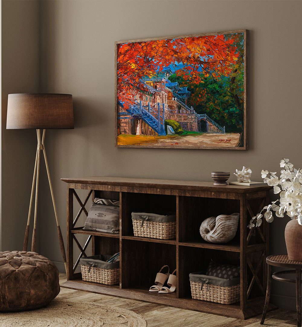VIBRANT AUTUMN TEMPLE