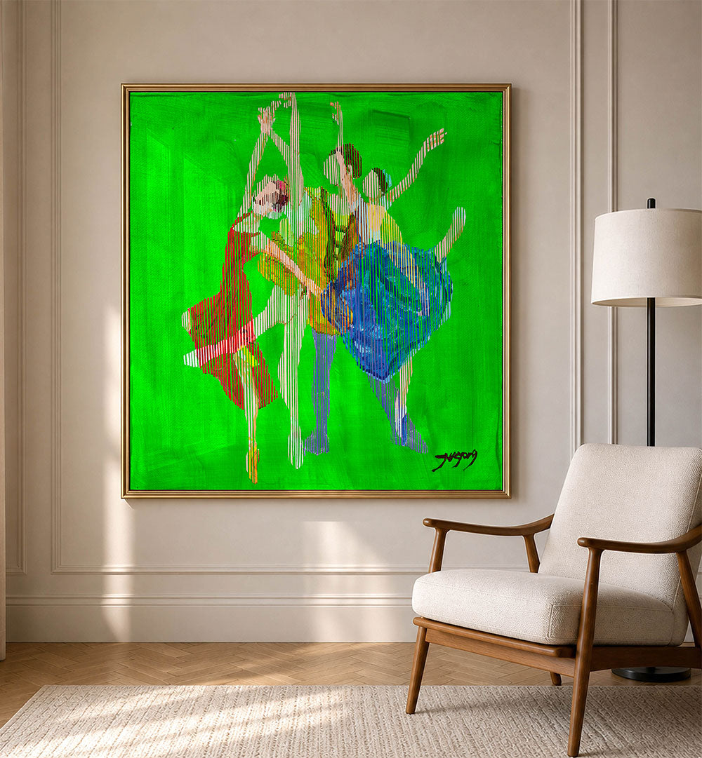 VIBRANT BALLET DANCERS