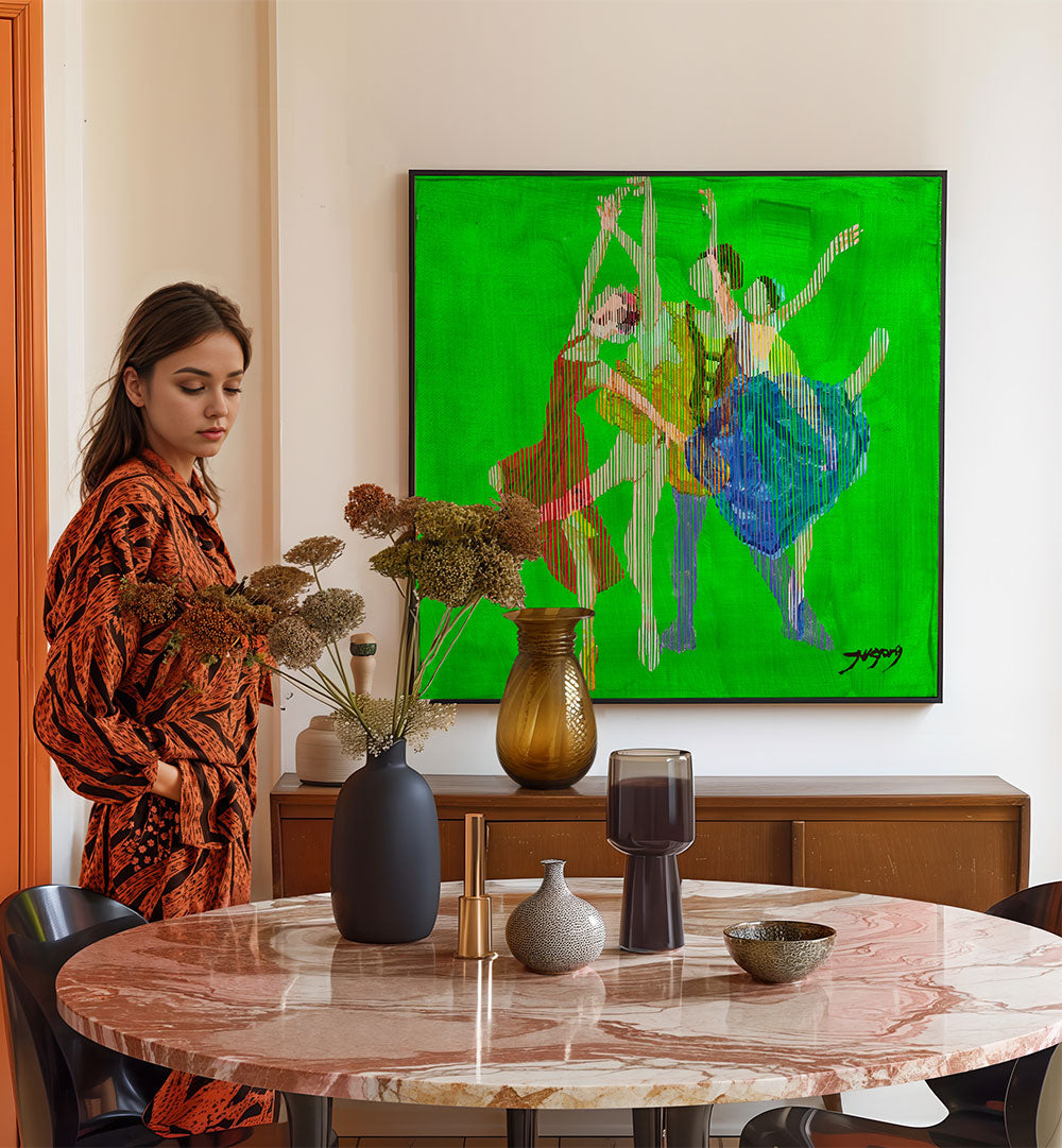 VIBRANT BALLET DANCERS