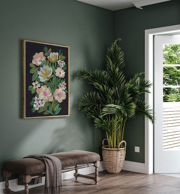 VIBRANT BLOOMS FLOWERS , FLORAL FLOWER PAINTINGS