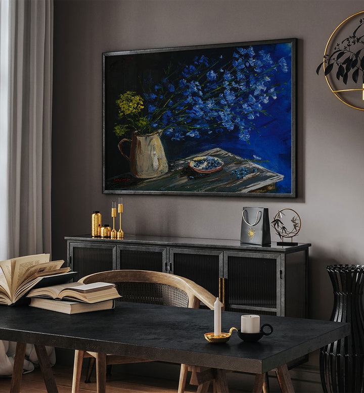 VIBRANT BLUE STILL LIFE