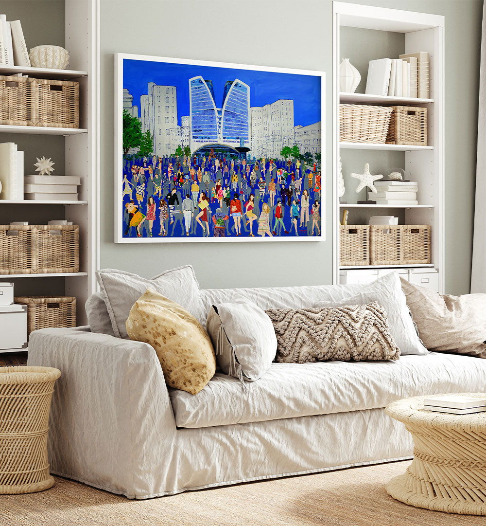 VIBRANT CITY CROWD