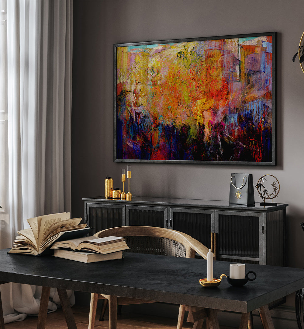 VIBRANT CITYSCAPE