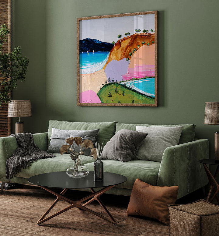 VIBRANT COASTAL SCENE