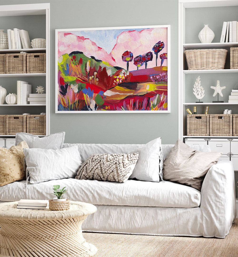 VIBRANT FANTASY LANDSCAPE